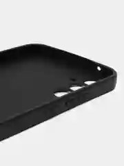 Черный чехол для Samsung Galaxy A34 (Самсунг Галакси А34), силиконовый, матовый