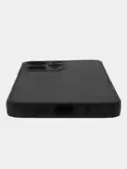 Черный чехол для Xiaomi Redmi 12 / Сяоми Редми 12, силиконовый, матовый