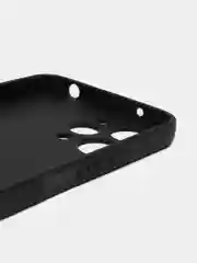 Черный чехол для Xiaomi Redmi 12 / Сяоми Редми 12, силиконовый, матовый