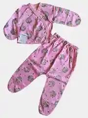 Коралловый детский комплект из 2х предметов для новорожденных, распашонка с антицарапками и ползунки