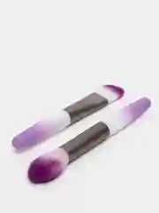 Фиолетовый набор кистей для макияжа, 8 штук