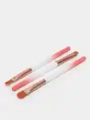 Розовый набор кистей для макияжа, 8 штук