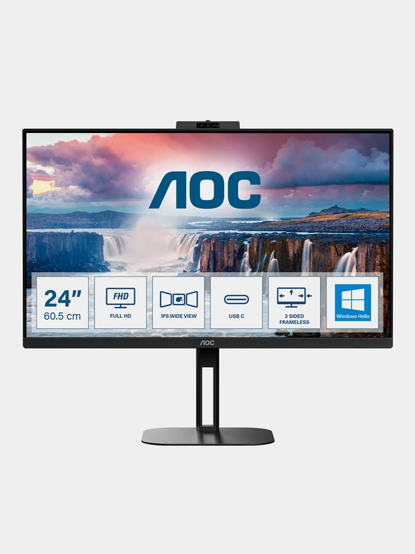 Монитор 23.8" AOC 24V5CW, 1920x1080