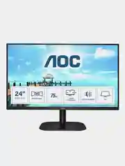 Монитор 23.8" AOC 24B2XH/EU, 1920x1080, 4ms, HDMI 1.4, VGA (D-Sub)