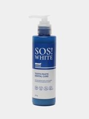 Натуральная зубная паста для ультраотбеливания зубов 225 г SOSWHITE