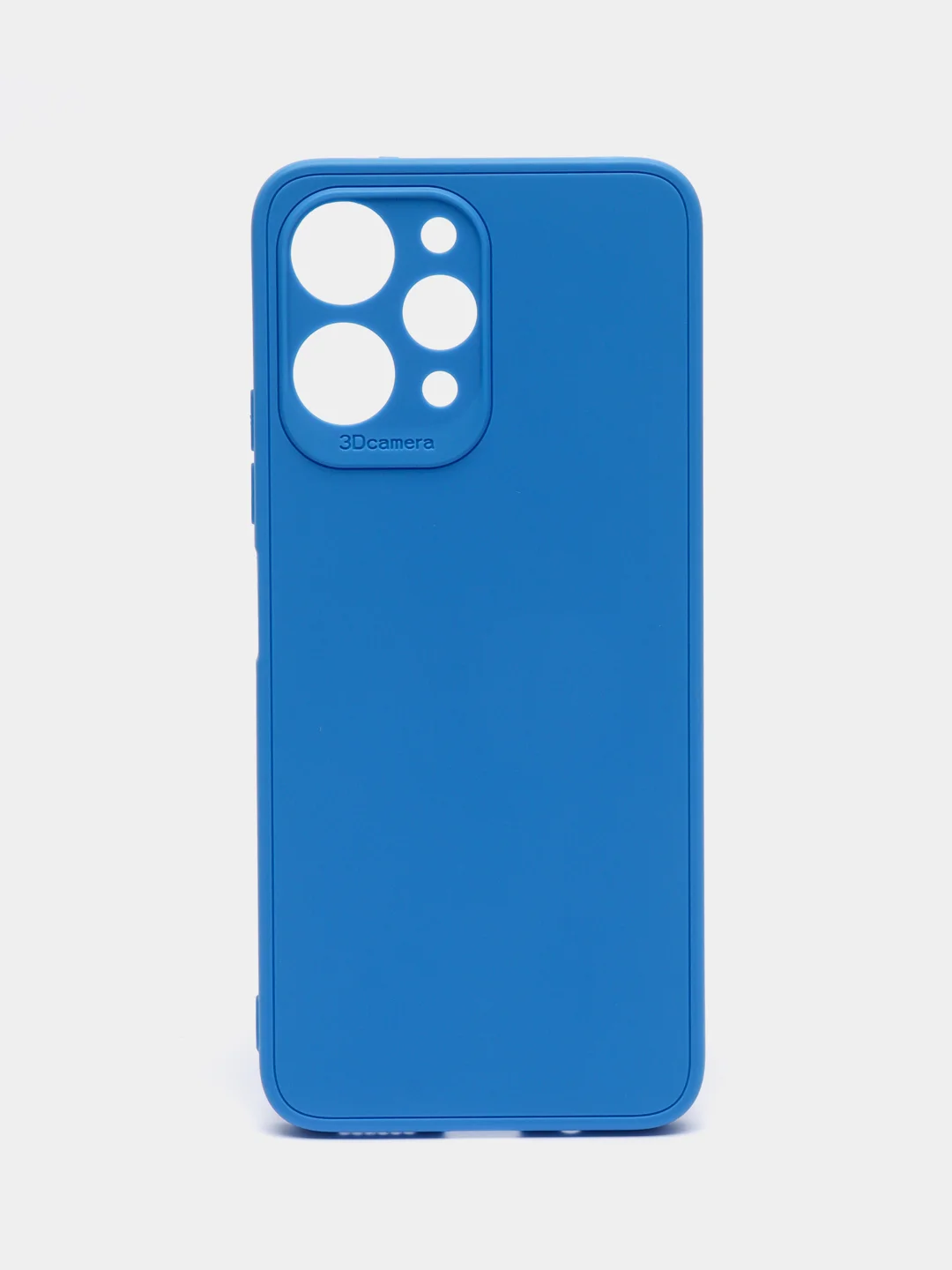Синий чехол для Xiaomi Redmi 12 / Сяоми Редми 12, силиконовый, матовый