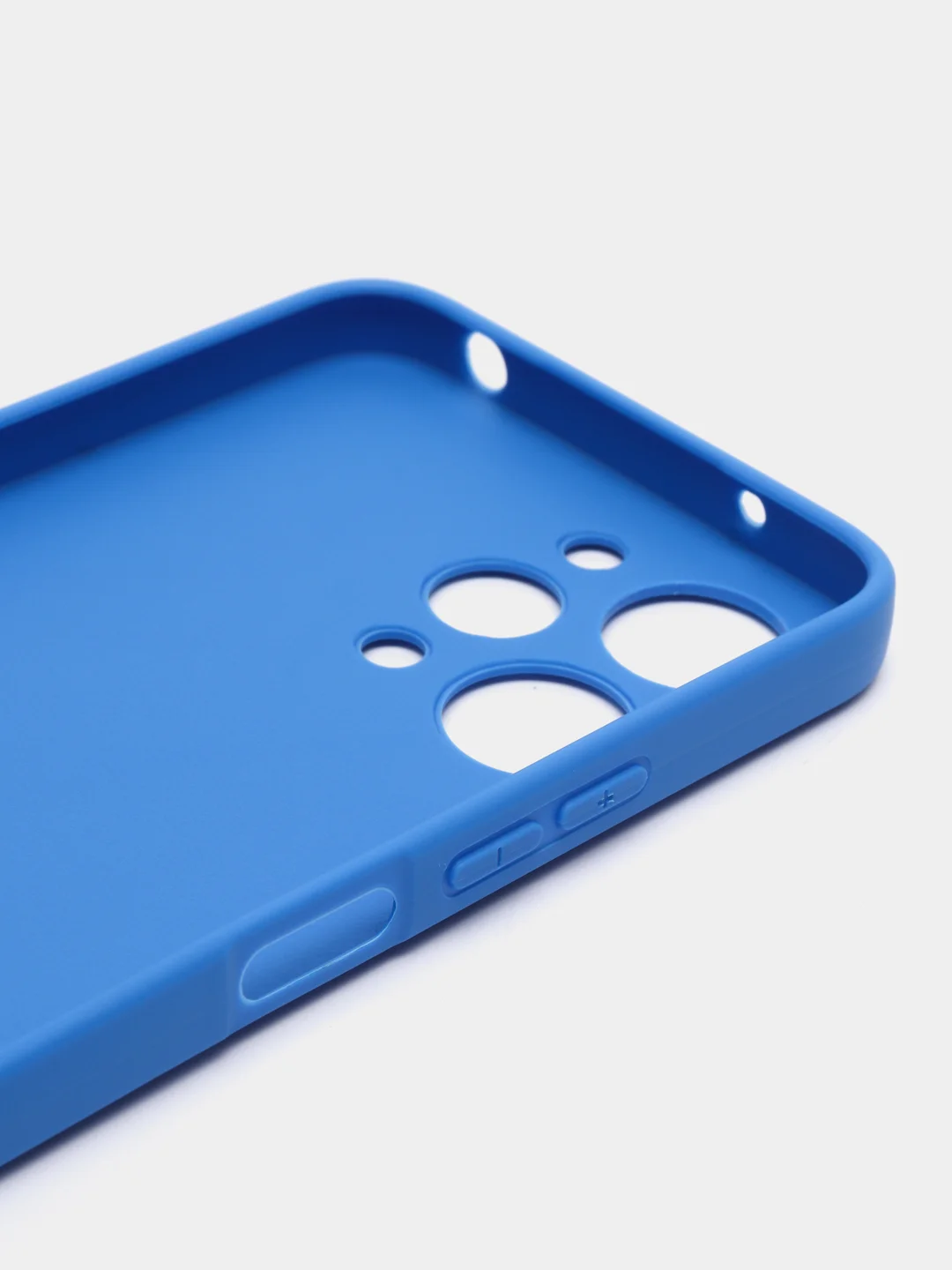 Синий чехол для Xiaomi Redmi 12 / Сяоми Редми 12, силиконовый, матовый