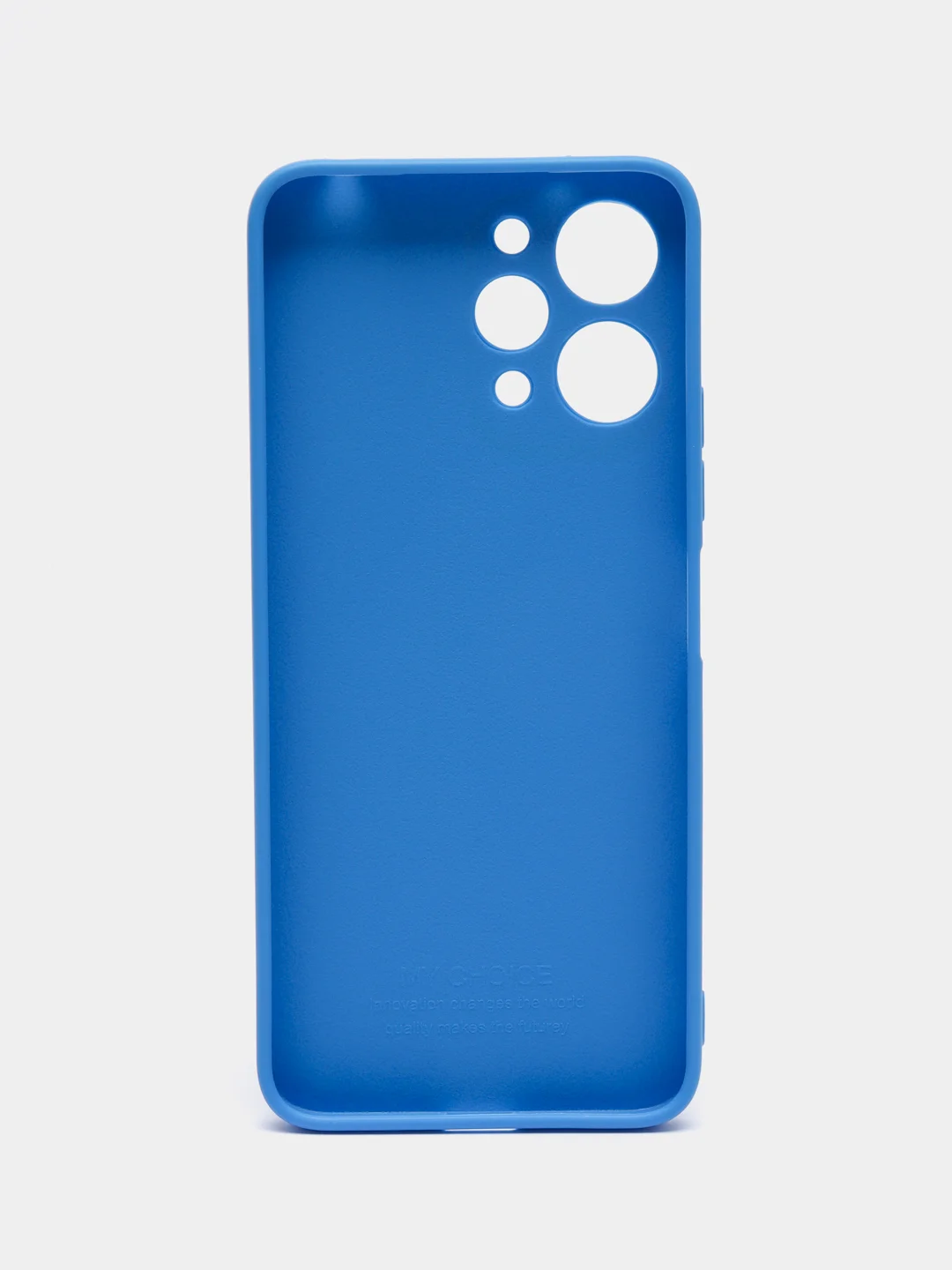 Синий чехол для Xiaomi Redmi 12 / Сяоми Редми 12, силиконовый, матовый