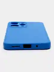 Синий чехол для Xiaomi Redmi 12 / Сяоми Редми 12, силиконовый, матовый