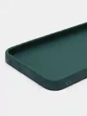 Тёмно-зелёный чехол для Samsung Galaxy A24 (Самсунг Галакси А24), силиконовый, матовый