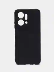 Черный чехол для Honor X7a (Хонор Х7а), силиконовый, матовый