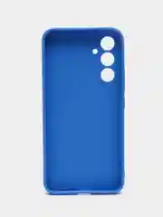 Синий чехол для Samsung Galaxy A54 / Самсунг Галакси А54, силиконовый, матовый