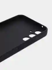 Черный чехол для Samsung Galaxy A54 / Самсунг Галакси А54, силиконовый, матовый