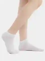 Белый носки короткие унисекс