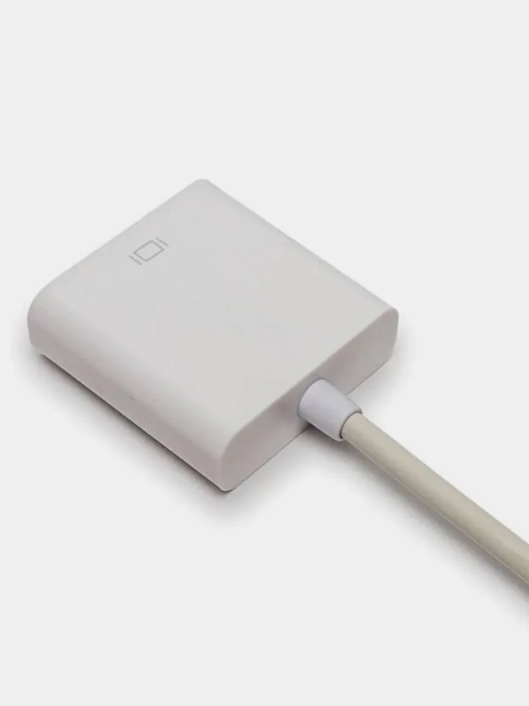 Белый адаптер HDMI на VGA, переходник, конвертер, 3 вида
