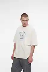 Белый футболка befree мужская