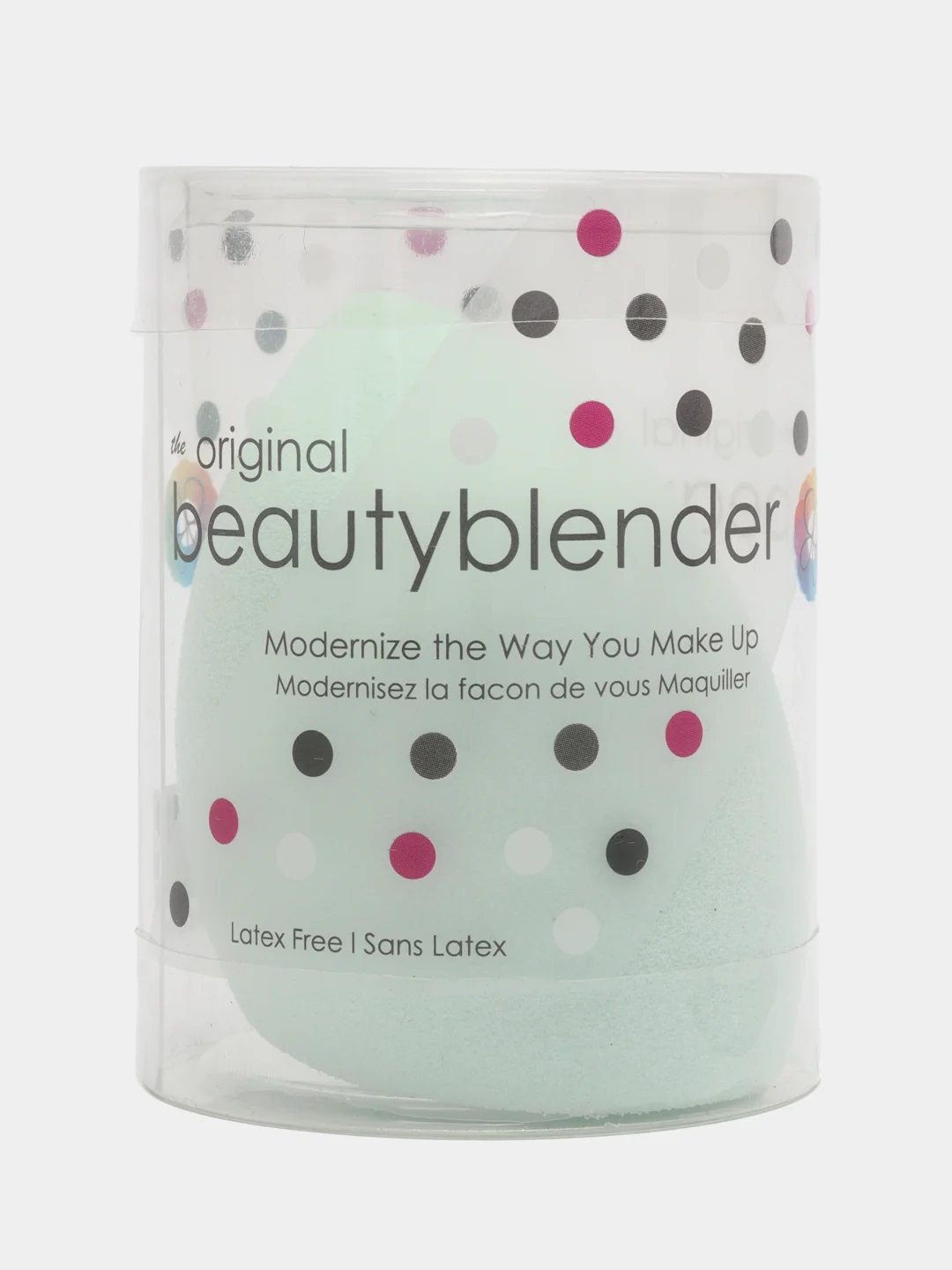 Бежевый меланж спонж для лица Original Beauty Blender, для растушевки макияжа