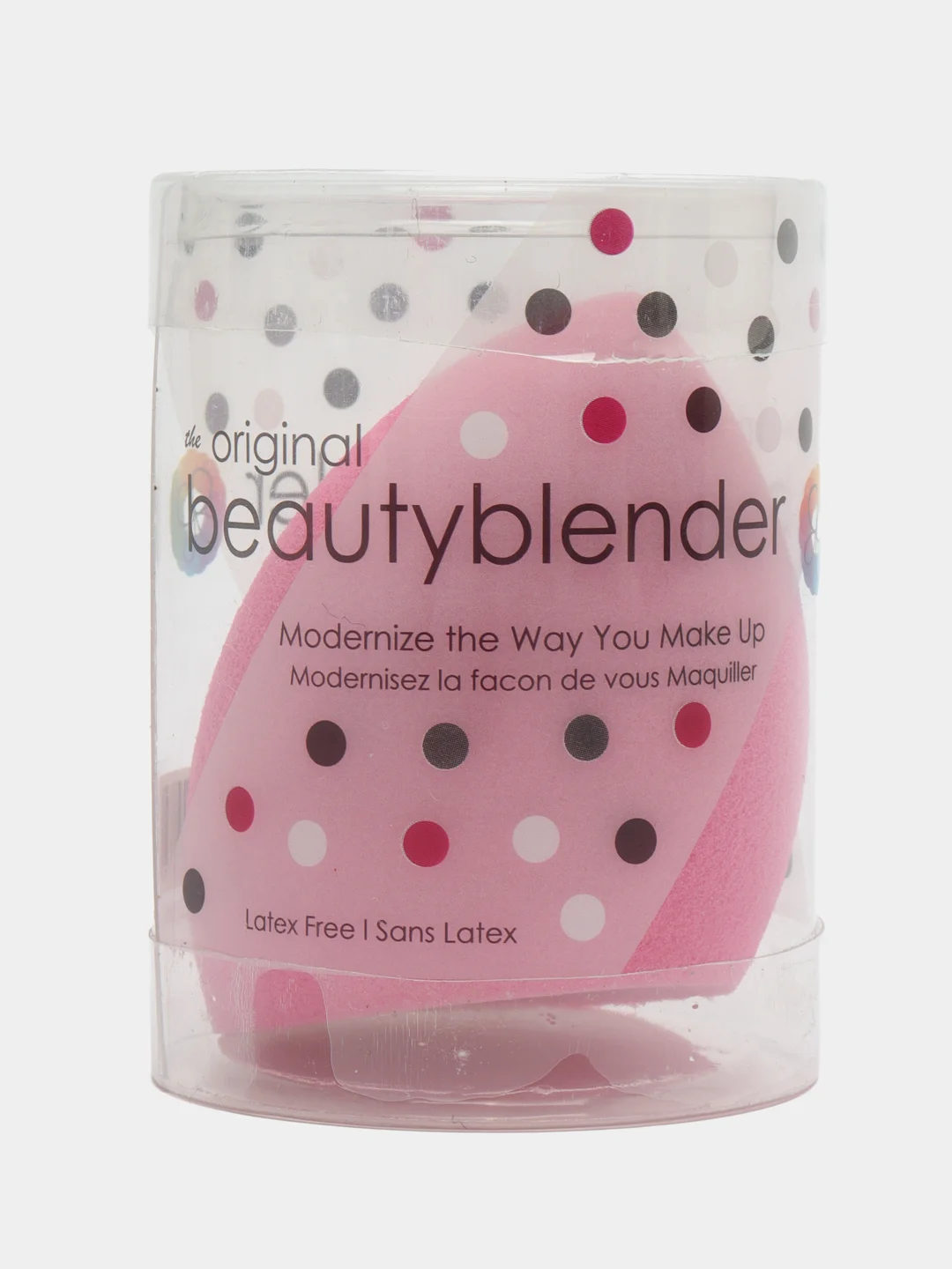 Тёмно-розовый спонж для лица Original Beauty Blender, для растушевки макияжа
