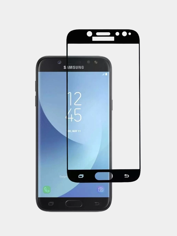 Защитное стекло 9D Samsung Galaxy J7 2017 (J730) / J7 Pro, Самсунг Галакси Джи7 (Джи730)