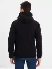 Черный худи унисекс