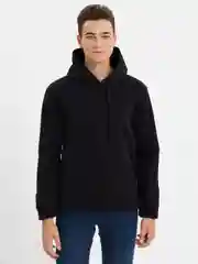 Черный худи унисекс