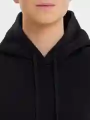 Черный худи унисекс