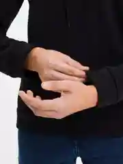 Черный худи унисекс