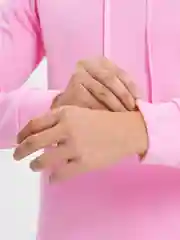Розовый худи унисекс