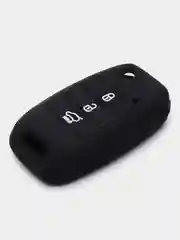 Черный чехол для ключа KIA силиконовый