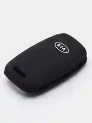 Черный чехол для ключа KIA силиконовый