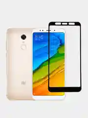 Черный защитное стекло Xiaomi Redmi 5 Plus / Redmi 5+ / Сяоми Редми 5 Плюс / Редми 5+