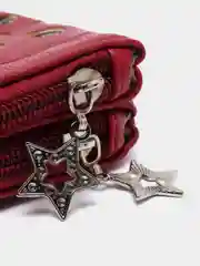 Багровый косметичка женская