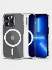 Прозрачный силиконовый чехол магсейф iPhone 15 14 13 12 11 Pro Max Mini plus XS Xr magsafe прозрачный