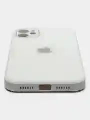 Бежевый меланж чехол силиконовый со стеклянной панелью для Apple iPhone 11 (Айфон 11)