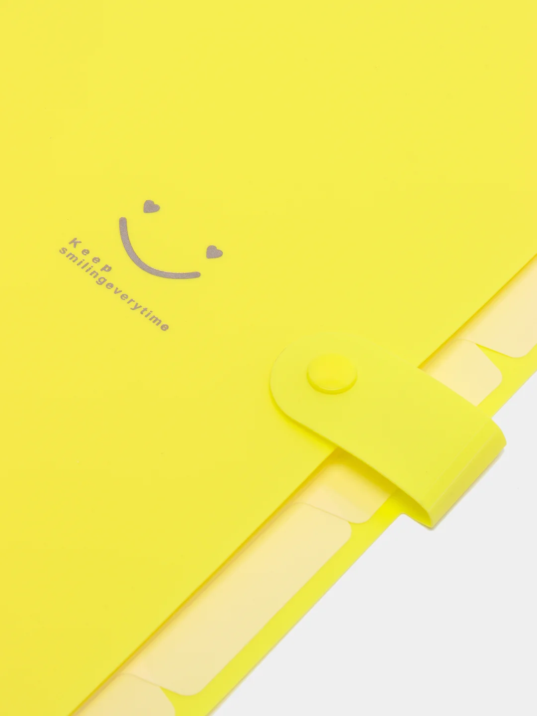 Голубой папка А4 Smile everytime, на 5 отделений, для удобного хранения документов