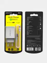 Зарядное устройство Type-C быстрая зарядка 3A для андроида и Iphone