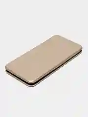 Золотой чехол книжка для ZTE Blade A5 2020 (ЗТЕ Блэйд A5 2020)