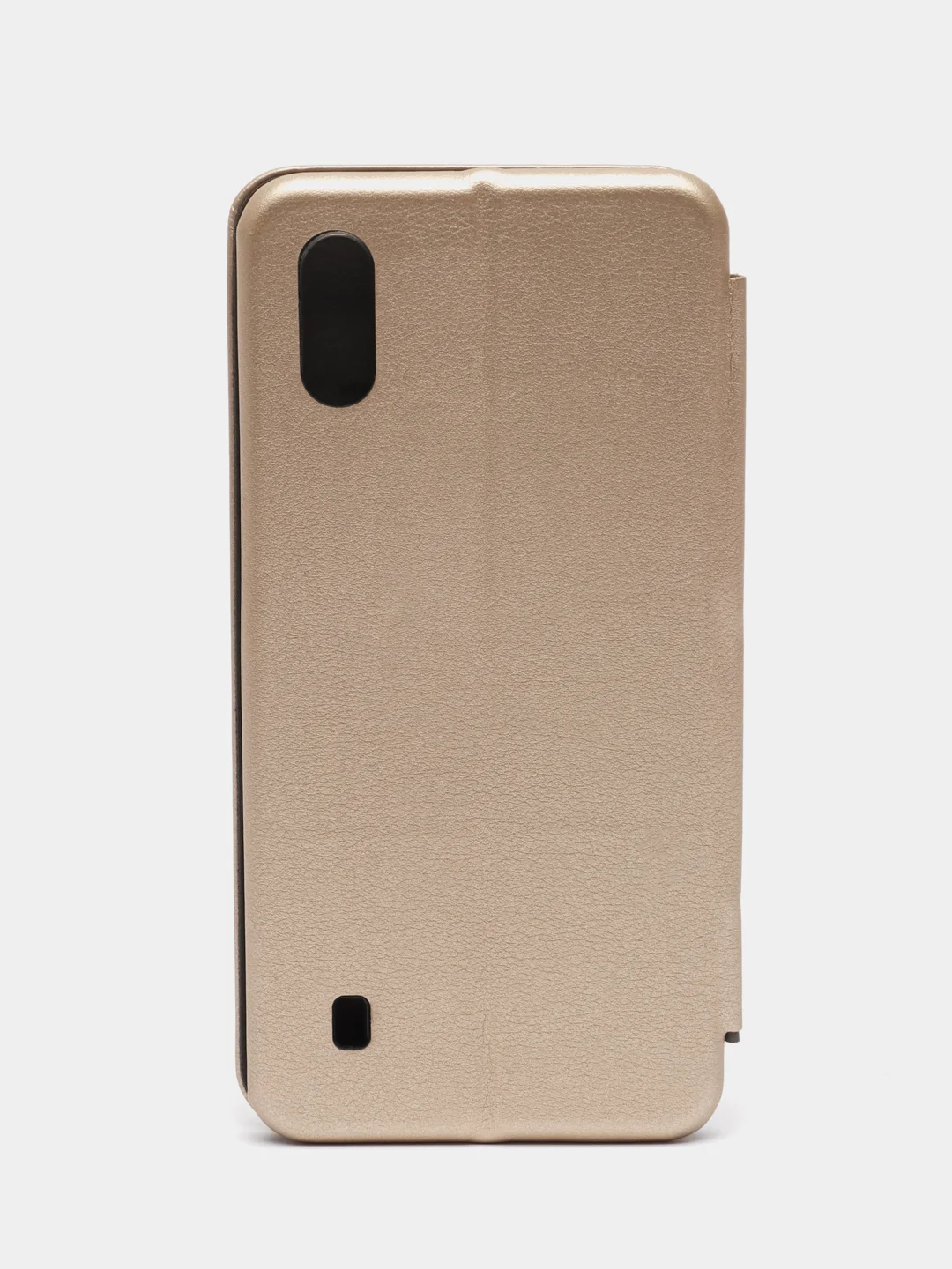 Золотой чехол книжка для ZTE Blade A5 2020 (ЗТЕ Блэйд A5 2020)