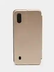 Золотой чехол книжка для ZTE Blade A5 2020 (ЗТЕ Блэйд A5 2020)