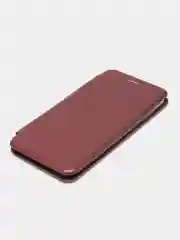 Пурпурный чехол книжка для ZTE Blade A5 2020 (ЗТЕ Блэйд A5 2020)