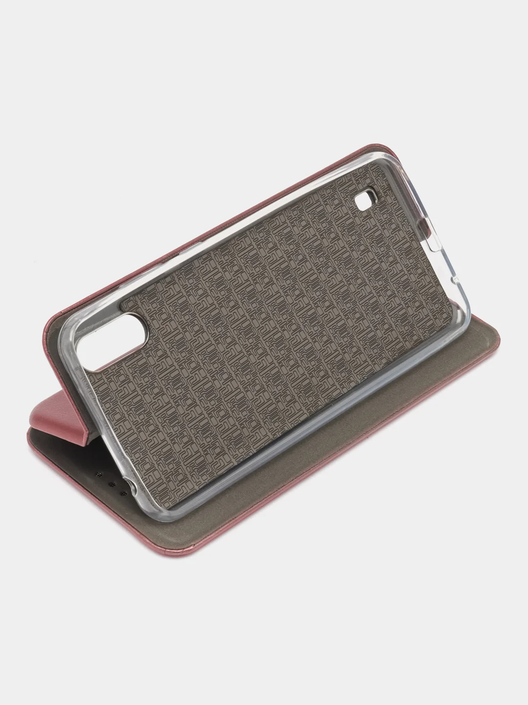 Пурпурный чехол книжка для ZTE Blade A5 2020 (ЗТЕ Блэйд A5 2020)