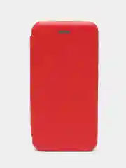 Красный чехол-книжка для ZTE Blade A3 2020 / ЗТЕ Блейд A3 2020