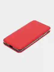 Красный чехол-книжка для ZTE Blade A3 2020 / ЗТЕ Блейд A3 2020