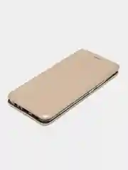 Золотой чехол-книжка Realme Narzo 50A, Реалми Нарзо 50А