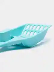 Бирюзовый совок для кошачьего лотка-туалета