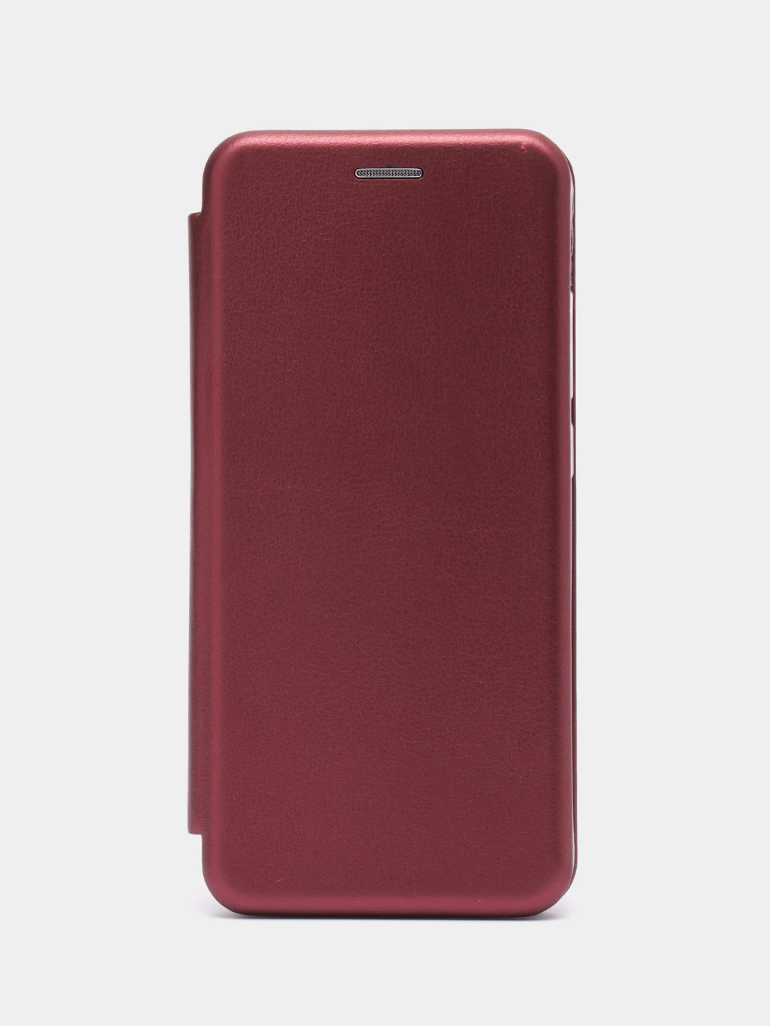 Бордовый чехол-книжка для Poco M3 Pro