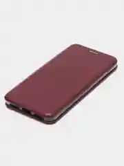 Бордовый чехол-книжка для Poco M3 Pro
