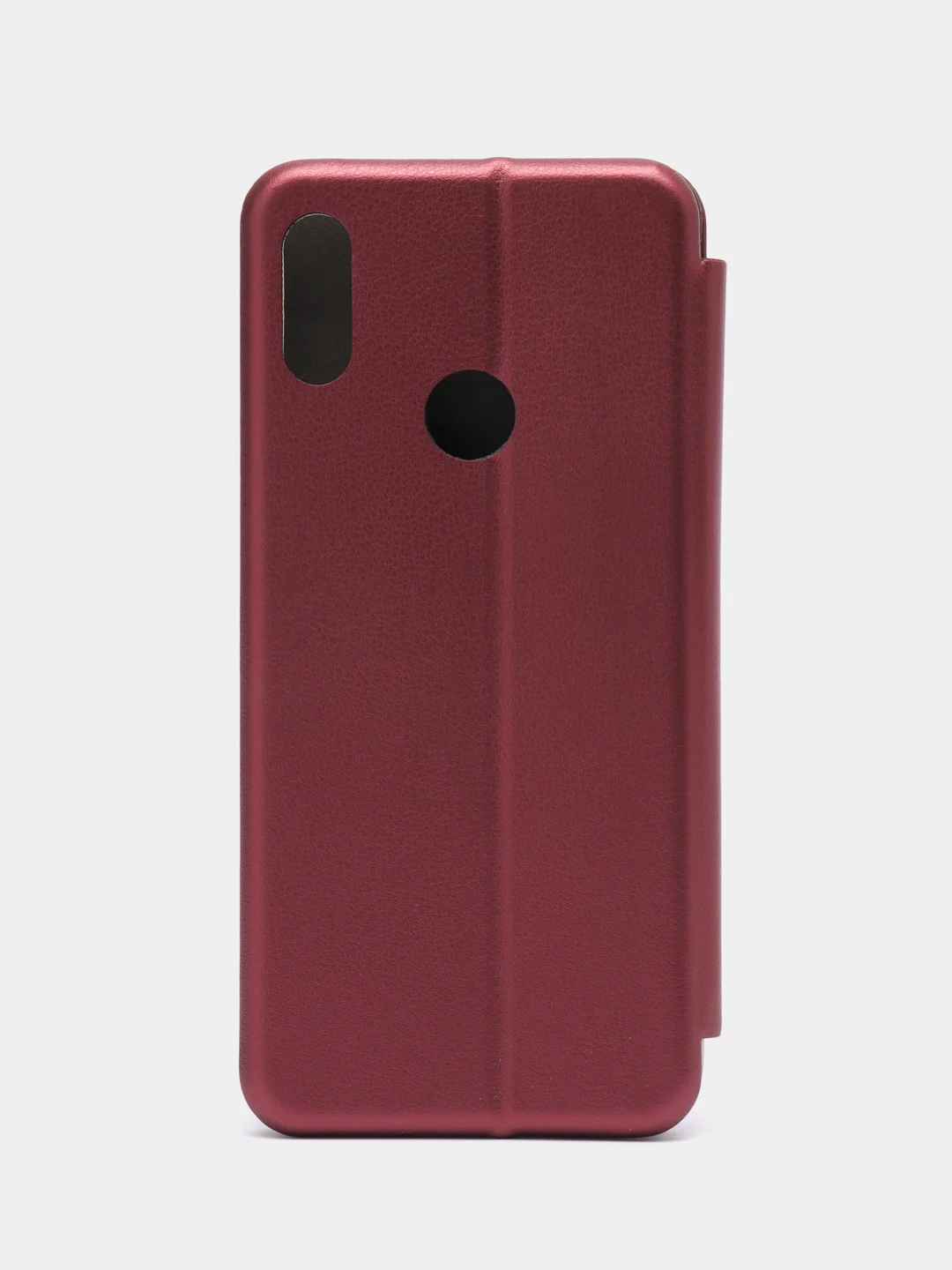 Бордовый чехол-книжка для Poco M3 Pro