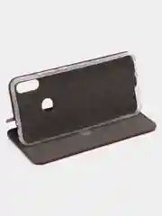 Бордовый чехол-книжка для Poco M3 Pro