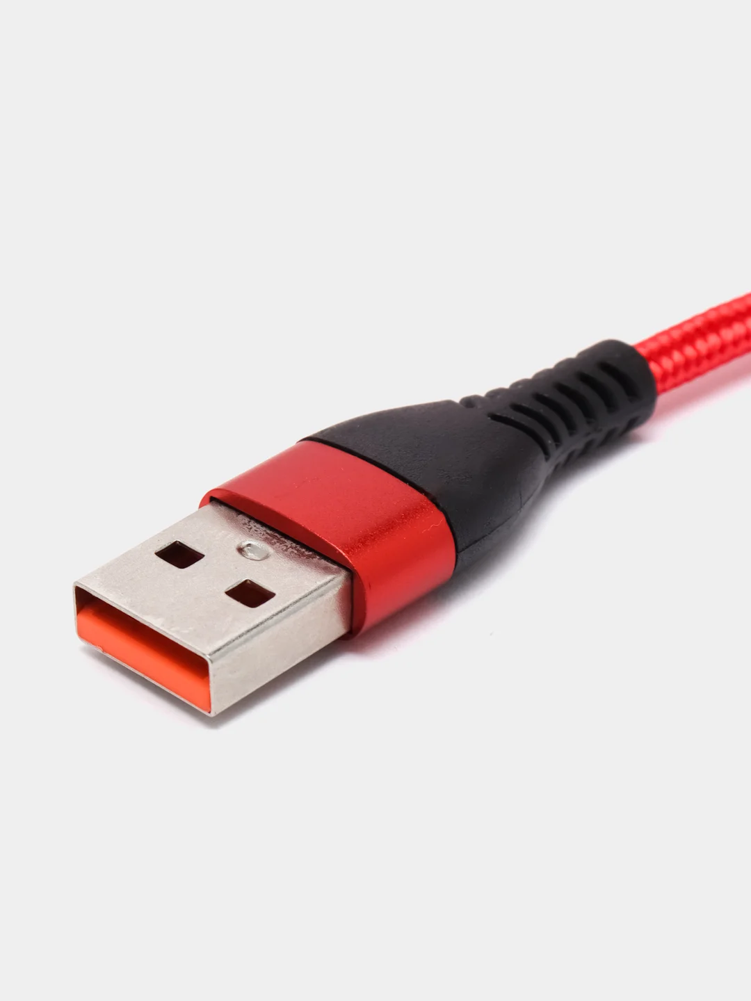 Красный кабель для зарядки 3 в 1, Lightning, TYPE-C, MICRO USB, 120 см